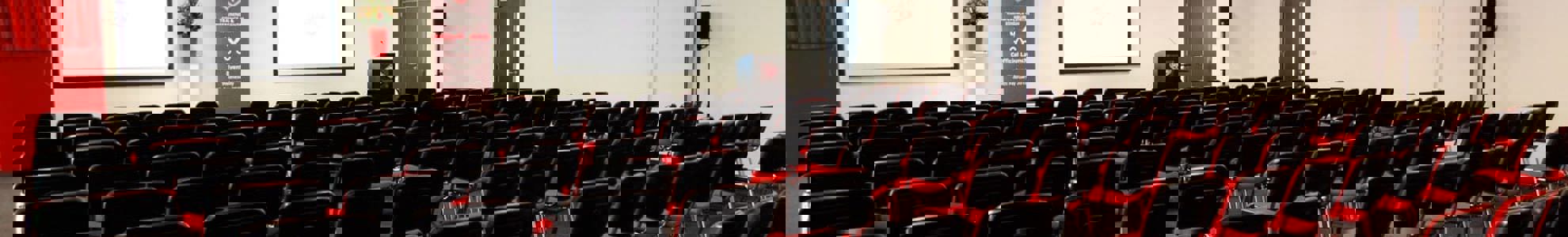 chairs lined up in GTG conference room