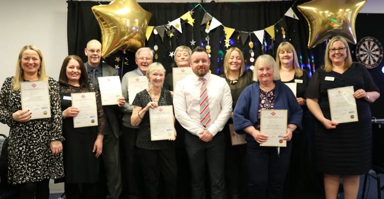 Group holding certificates 