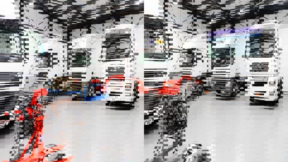 GTG Kilbirnie Street Workshop with HGV's