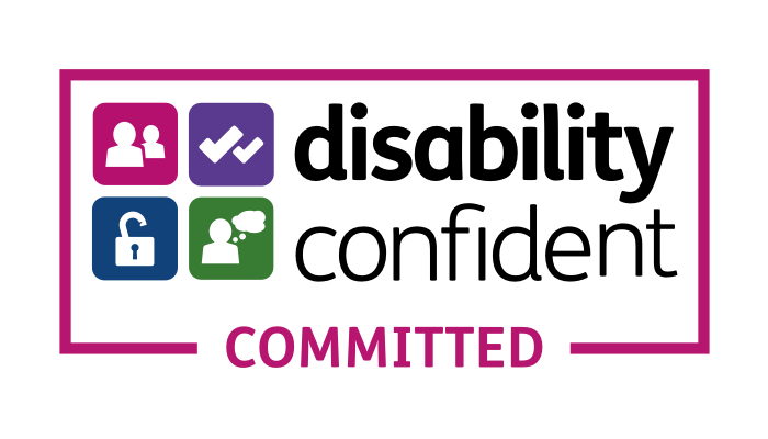 Disability Confident Committed logo