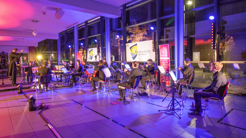 orchestra performing at GTG